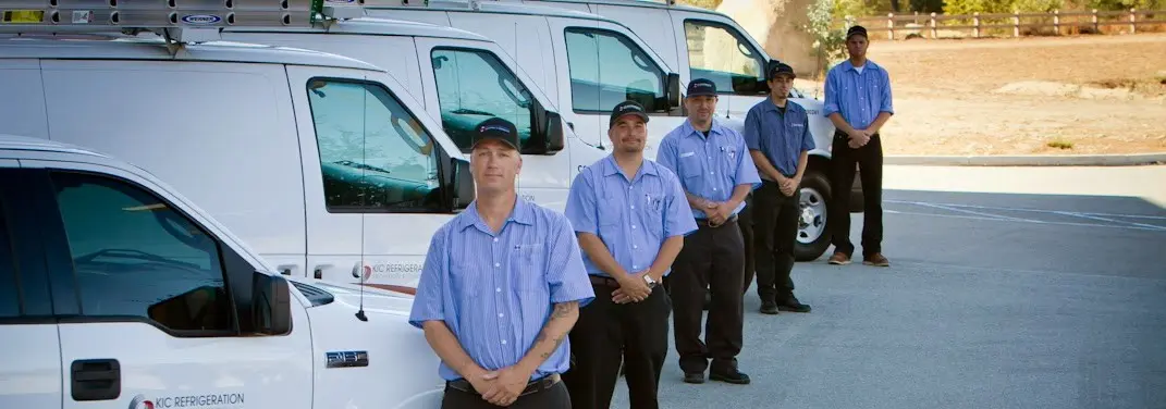 KIC Refrigeration crew ready for Mini Split Repair jobs across Decatur